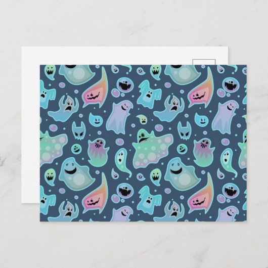 spookpatroon briefkaart (Voorkant / Achterkant)