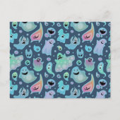 spookpatroon briefkaart (Voorkant)