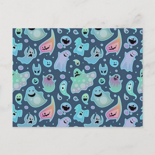 spookpatroon briefkaart (Voorkant)