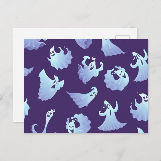 spookpatroon briefkaart (Voorkant / Achterkant)