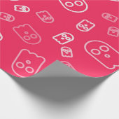 spookpatroon cadeaupapier (Hoek)
