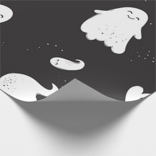 spookpatroon cadeaupapier (Hoek)
