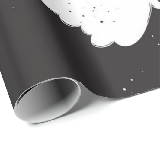 spookpatroon cadeaupapier (Rol Hoek)