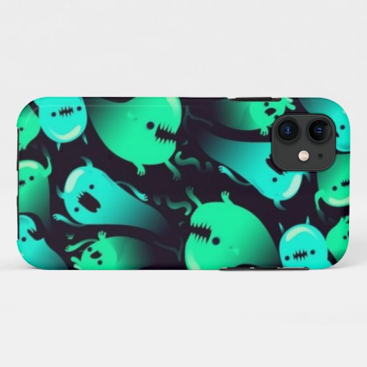 spookpatroon Case-Mate iPhone case (Achterkant (horizontaal))