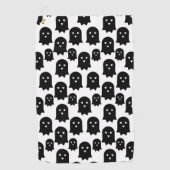 spookpatroon golfhanddoek (Voorkant)