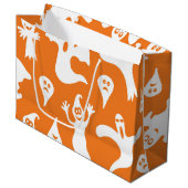 spookpatroon groot cadeauzakje (Voorkant Gekanteld)