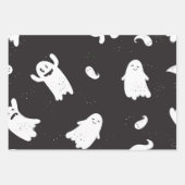 spookpatroon inpakpapier vel (Voorkant 2)
