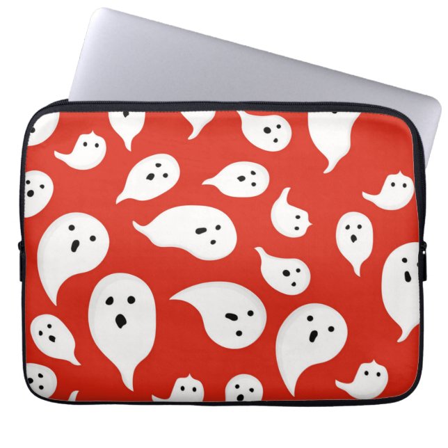 spookpatroon laptop sleeve (Voorkant)