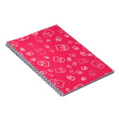 spookpatroon notitieboek (Rechterzijde)