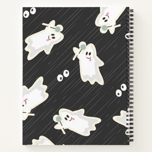 spookpatroon notitieboek (Achterkant)