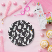 spookpatroon papieren bordje (Feest)