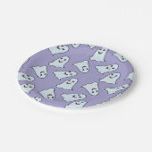 spookpatroon papieren bordje (Gekanteld)