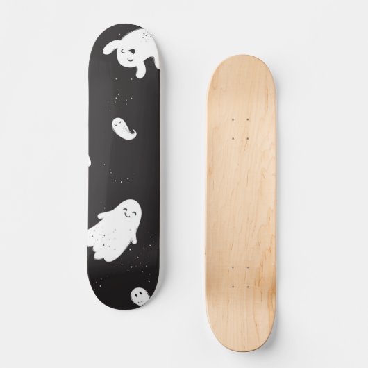 spookpatroon persoonlijk skateboard (Voorkant)