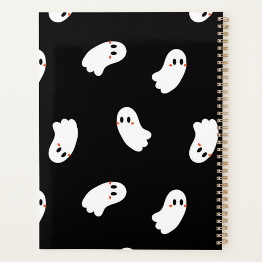 spookpatroon planner (Achterkant)