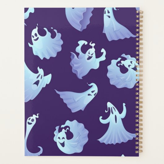 spookpatroon planner (Achterkant)