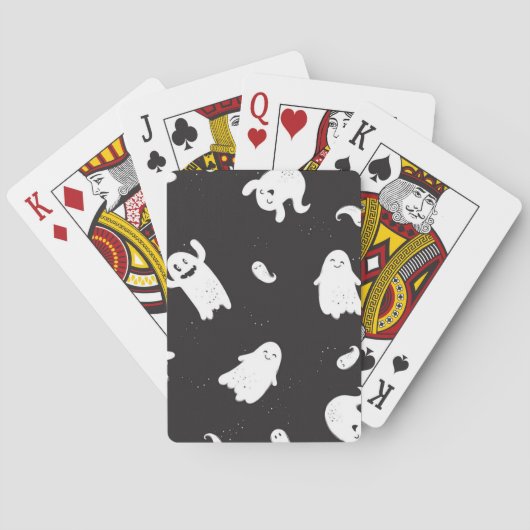 spookpatroon pokerkaarten (Achterkant)