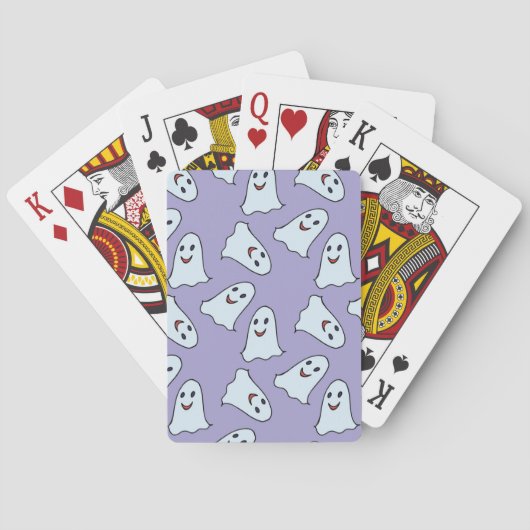 spookpatroon pokerkaarten (Achterkant)