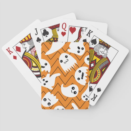 spookpatroon pokerkaarten (Achterkant)