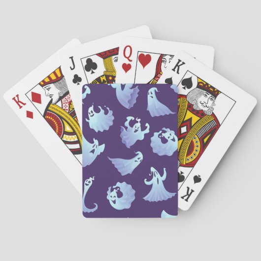 spookpatroon pokerkaarten (Achterkant)