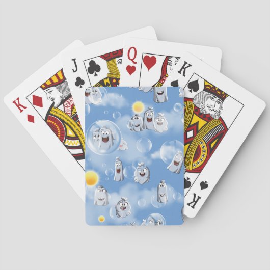 Spookpatroon Pokerkaarten (Achterkant)