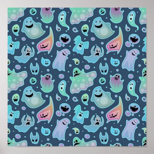 spookpatroon poster (Voorkant)