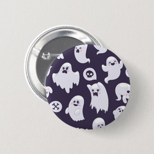 spookpatroon ronde button 5,7 cm (Voorkant /achterkant)