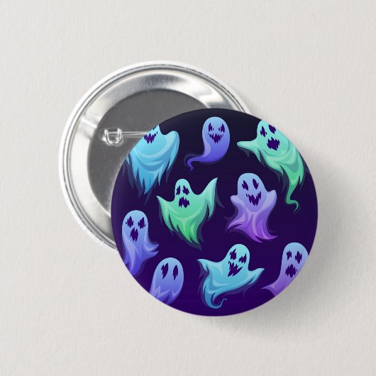 spookpatroon ronde button 5,7 cm (Voorkant /achterkant)