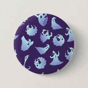 spookpatroon ronde button 5,7 cm