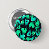 spookpatroon ronde button 5,7 cm (Voorkant /achterkant)