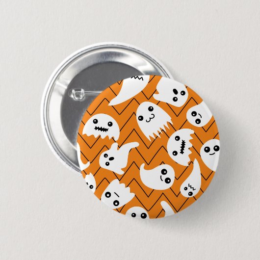 spookpatroon ronde button 5,7 cm (Voorkant /achterkant)