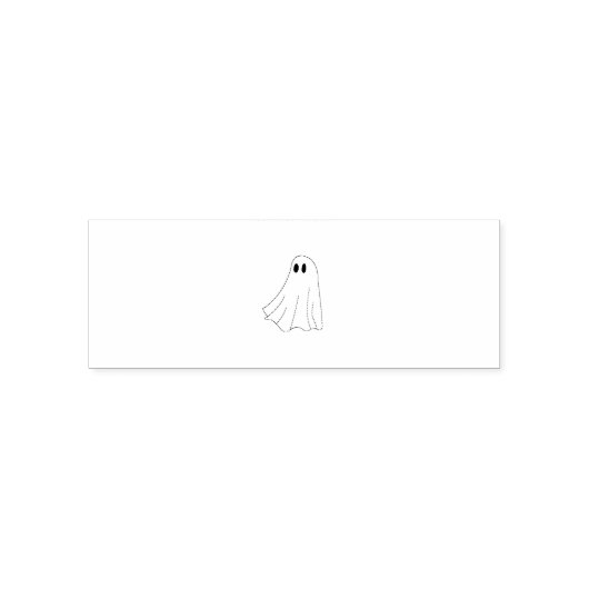 spookpatroon, schattig spook, halloween spook, gri zelfinktende stempel (Design)