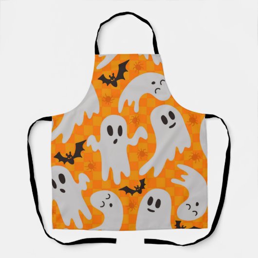 spookpatroon schort (Voorkant)