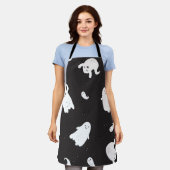 spookpatroon schort (Gedragen)