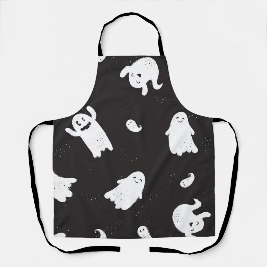 spookpatroon schort (Voorkant)