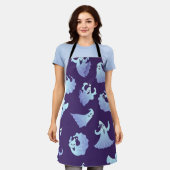 spookpatroon schort (Gedragen)