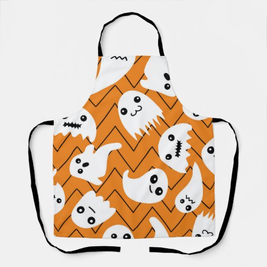 spookpatroon schort (Voorkant)