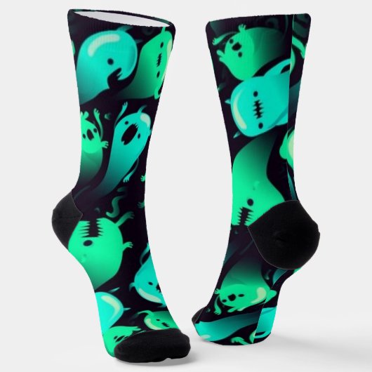 spookpatroon sokken (Gebogen)