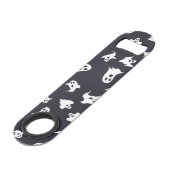 spookpatroon speed flessenopener (Voorkant Gekanteld)