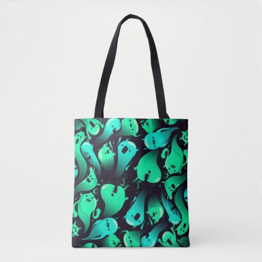 spookpatroon tote bag (Voorkant)