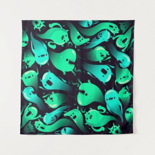 spookpatroon wandkleed (Voorkant (horizontaal))