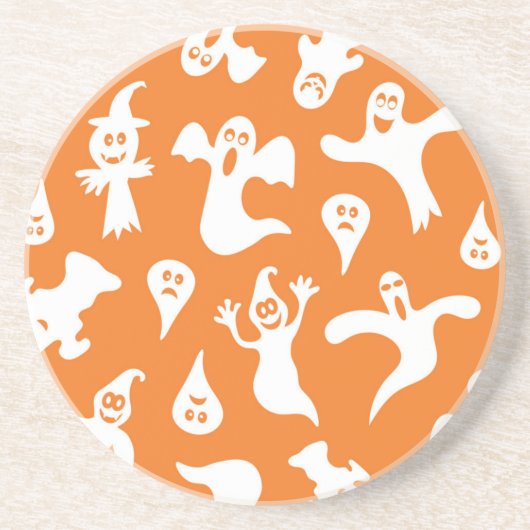 spookpatroon zandsteen onderzetter (Voorkant)