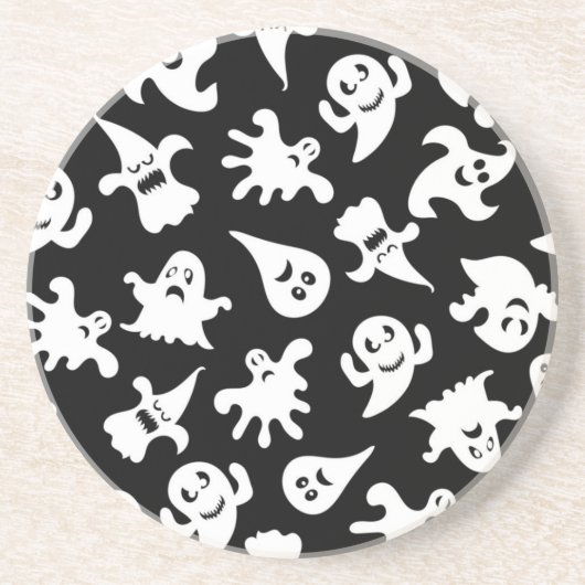 spookpatroon zandsteen onderzetter (Voorkant)