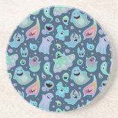 spookpatroon zandsteen onderzetter (Voorkant)