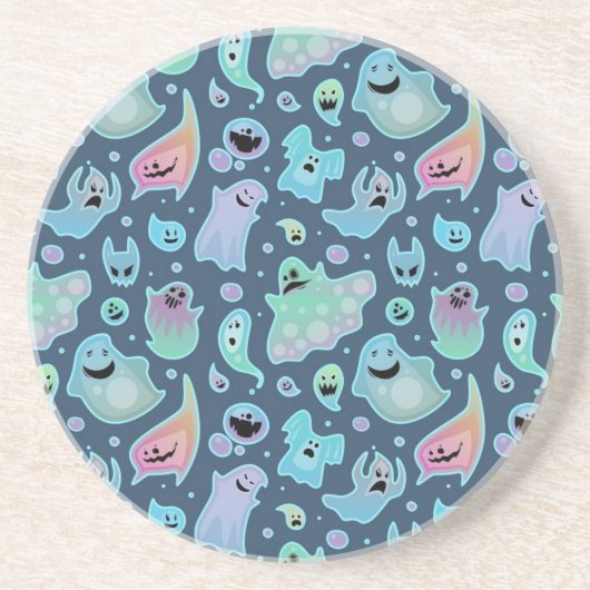 spookpatroon zandsteen onderzetter (Voorkant)