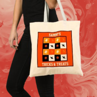 Spookpomervleermuis Maan Trick or Treat Tote Bag