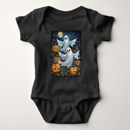 Spookpompoenen Mooie Halloween Romper