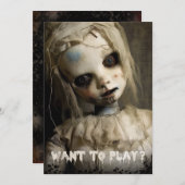 spookpop kaart (Voorkant / Achterkant)