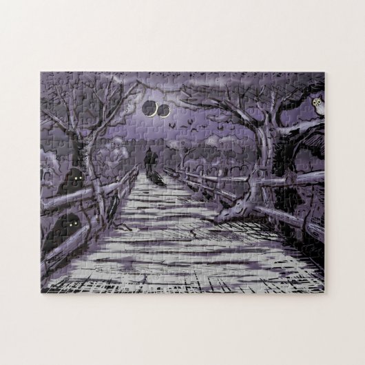 Spooks in afwachting van Jigzaag Puzzle Legpuzzel (Horizontaal)