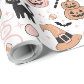 Spooks & Spells Halloween Magic Patroon ID1327 Cadeaupapier (Rol Hoek)