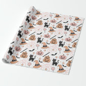 Spooks & Spells Halloween Magic Patroon ID1327 Cadeaupapier (Uitgerold)